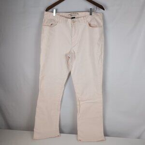 Lauren Ralph Lauren Women's Light Pink Denim Jeans Straight Leg, US 16